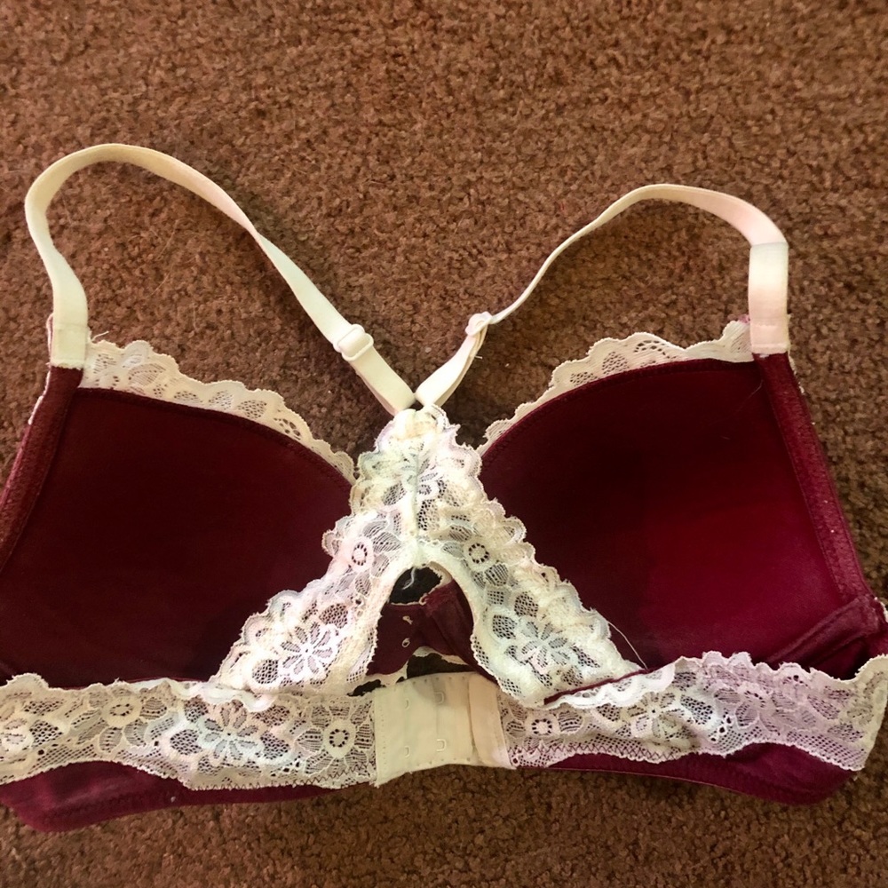 34C Lace Racerback Bra - Picture 2 of 5